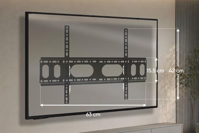 Khung treo Tivi 42-65 inch Cố định Camel CMT65 Màu Đen