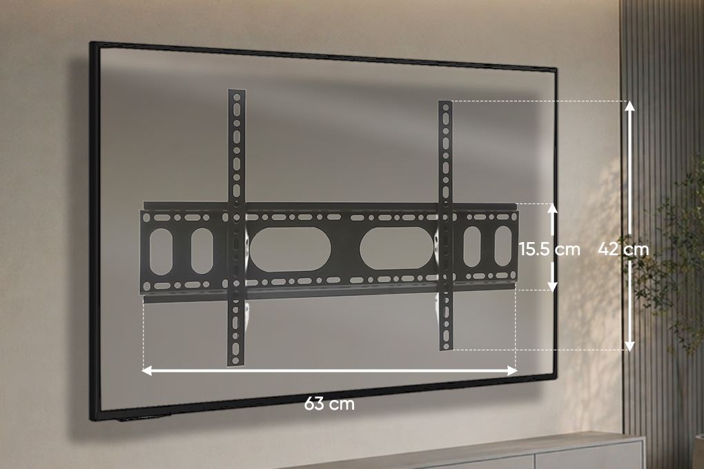 Khung treo Tivi 42-65 inch Cố định Camel CMT65 Màu Đen