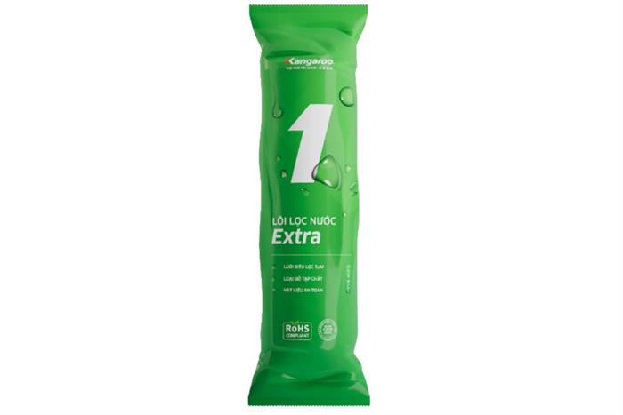 Lõi lọc thô Kangaroo số 1 PP 5 micron Màu Trắng