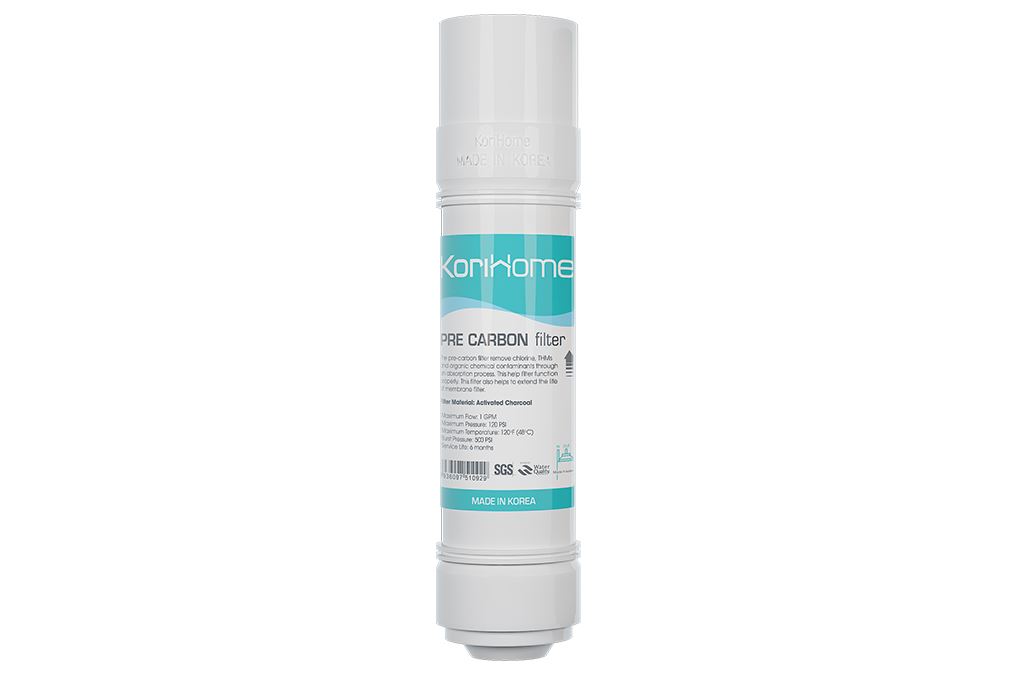 Lõi lọc thô Korihome số 2 Pre Carbon Màu Trắng