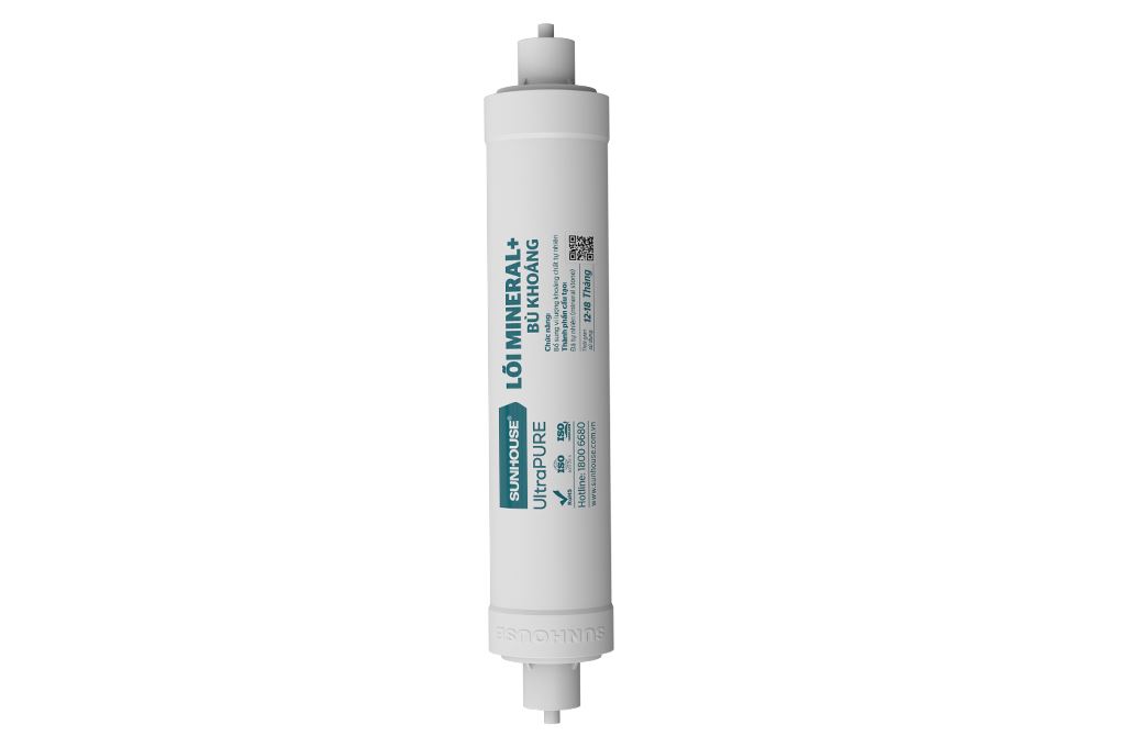 Lõi lọc chức năng Sunhouse số 6 đá khoáng Mineral+ Màu Trắng
