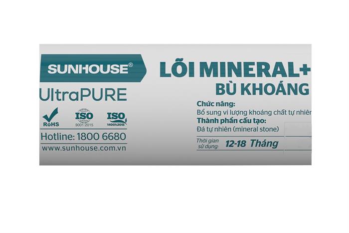 Lõi lọc chức năng Sunhouse số 6 đá khoáng Mineral+ Màu Trắng
