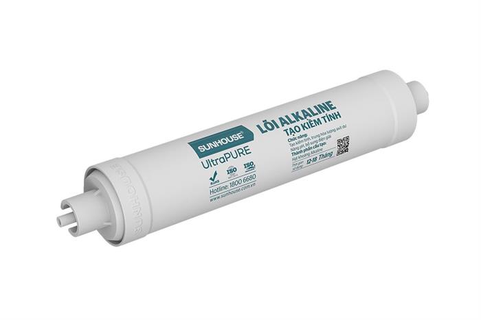 Lõi lọc chức năng Sunhouse số 7 tạo kiềm tính Alkaline Màu Trắng