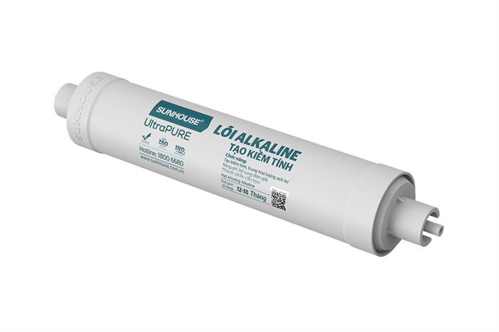 Lõi lọc chức năng Sunhouse số 7 tạo kiềm tính Alkaline Màu Trắng