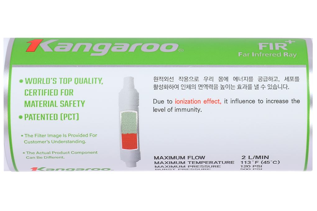 Lõi chức năng Kangaroo FIR+ Màu Trắng