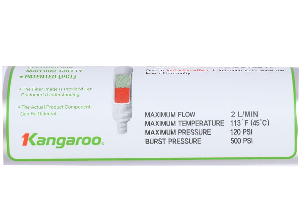 Lõi chức năng Kangaroo FIR+ Màu Trắng