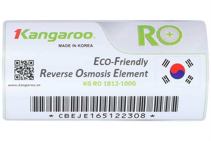 Lõi RO Kangaroo màng 100 GPD Màu Xanh Dương