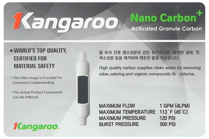 Lõi chức năng Kangaroo Nano Carbon+ Màu Trắng