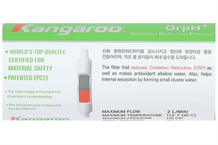 Lõi chức năng Kangaroo ORP Catridge Màu Trắng