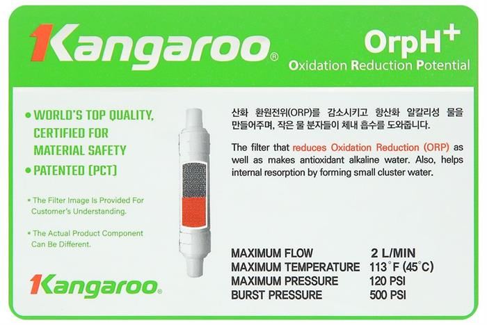 Lõi chức năng Kangaroo OrpH+ Màu Trắng