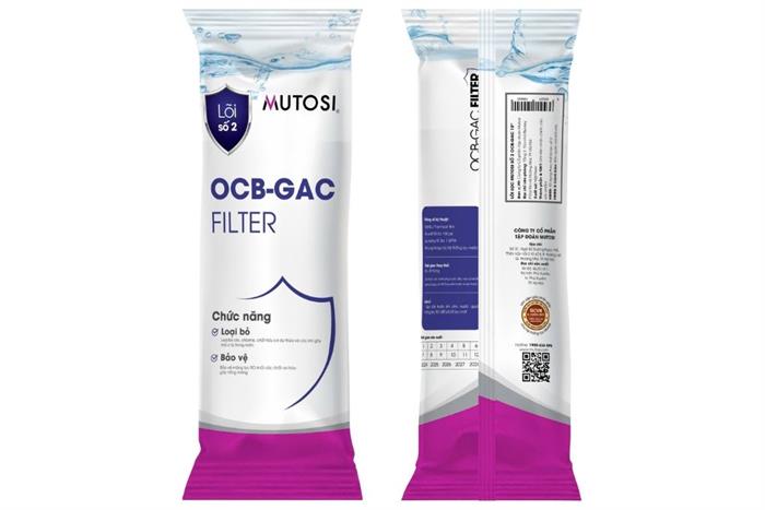Lõi lọc thô Mutosi số 2 OCB-GAC Màu Trắng