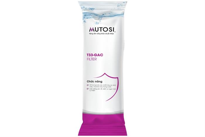 Lõi lọc chức năng Mutosi số 5 GAC - T33 Màu Trắng