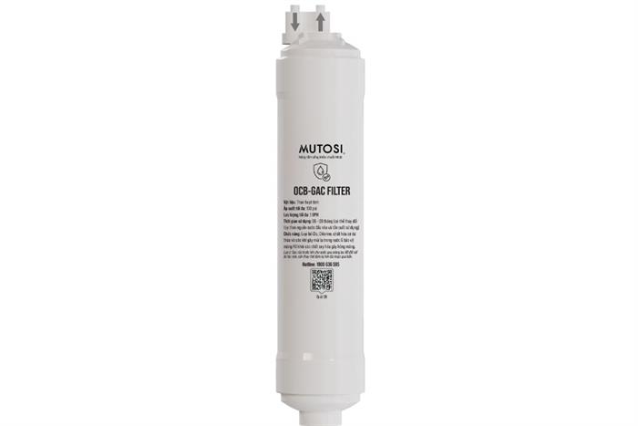 Lõi lọc thô Mutosi số 2 OCB-GAC 10 inch thay nhanh Màu Trắng