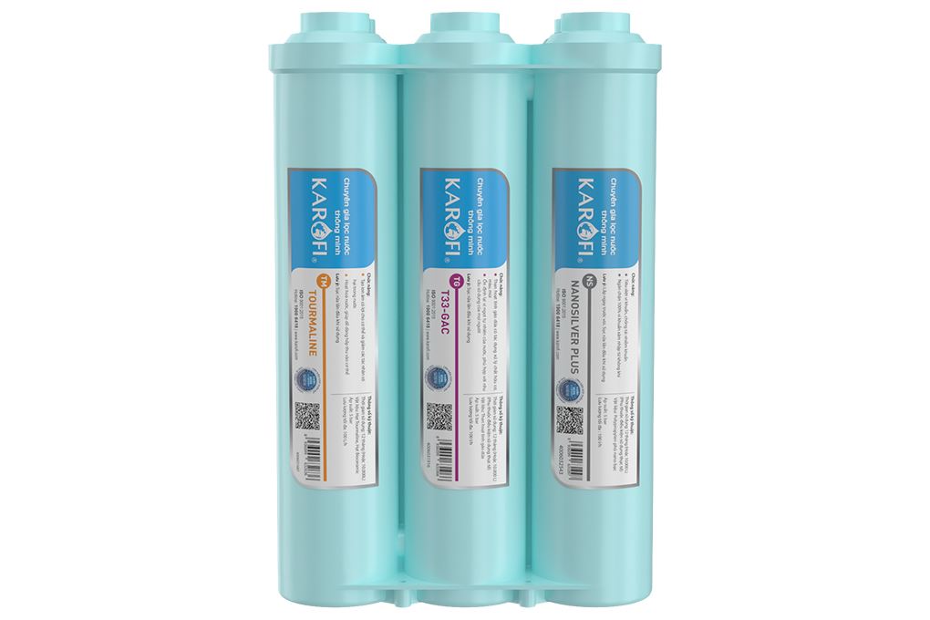 Bộ lõi lọc chức năng Karofi 6 lõi Smax HP 6.2 Màu Xanh