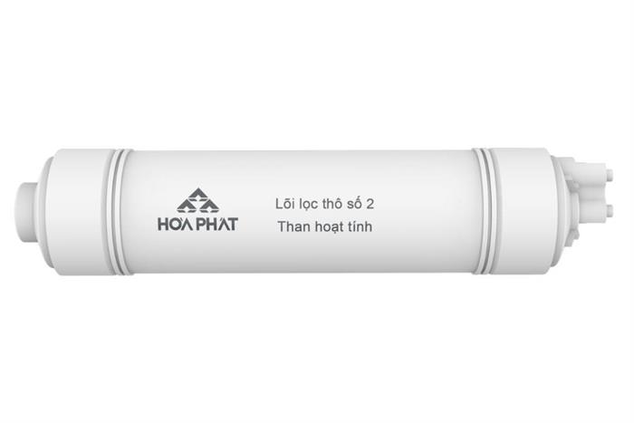 Lõi lọc thô đúc liền Hòa Phát số 2 than hoạt tính Màu Trắng