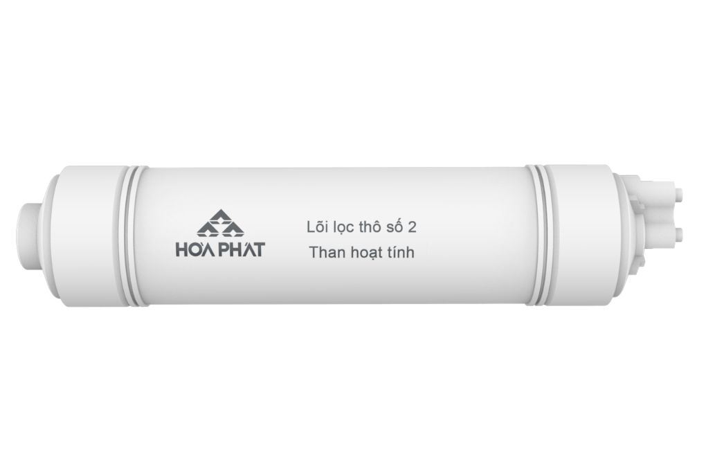 Lõi lọc thô đúc liền Hòa Phát số 2 than hoạt tính Màu Trắng