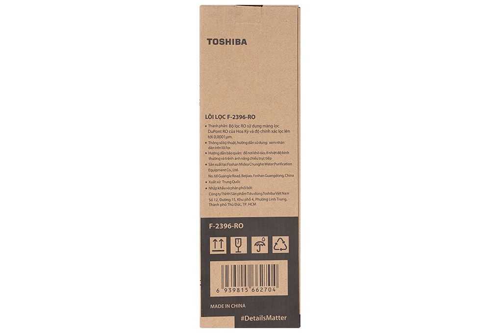 Lõi lọc RO Toshiba số 2 F-2396-RO Màu Trắng