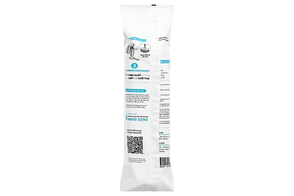 Lõi lọc thô Livotec số 2 Max Performance 2 Màu Trắng