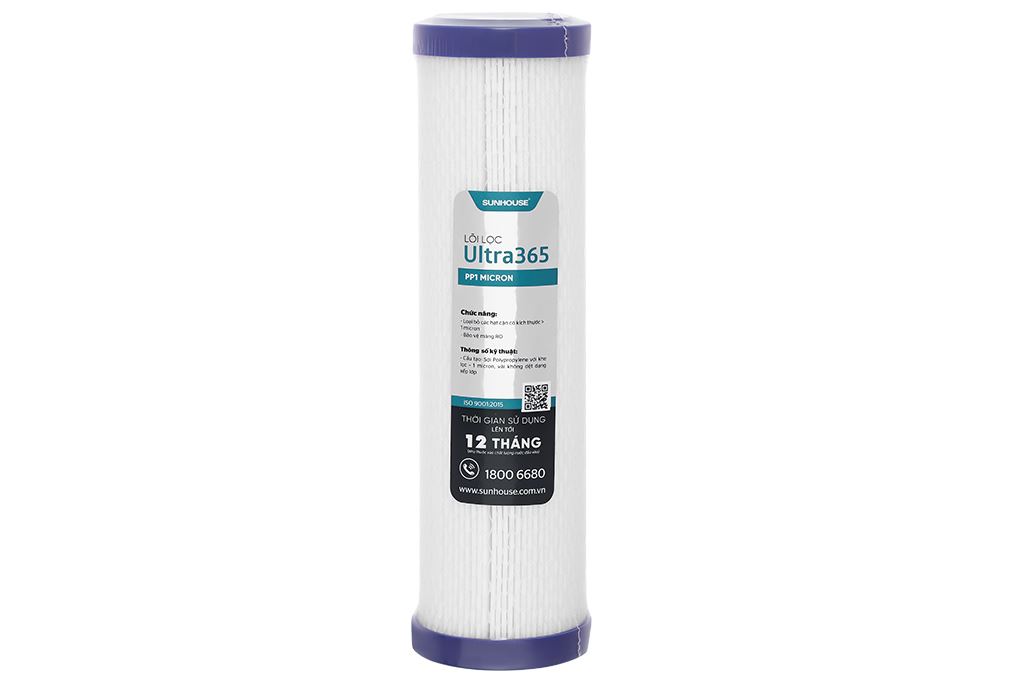 Lõi lọc thô Sunhouse số 3 Ultra365 PP 1 Micron