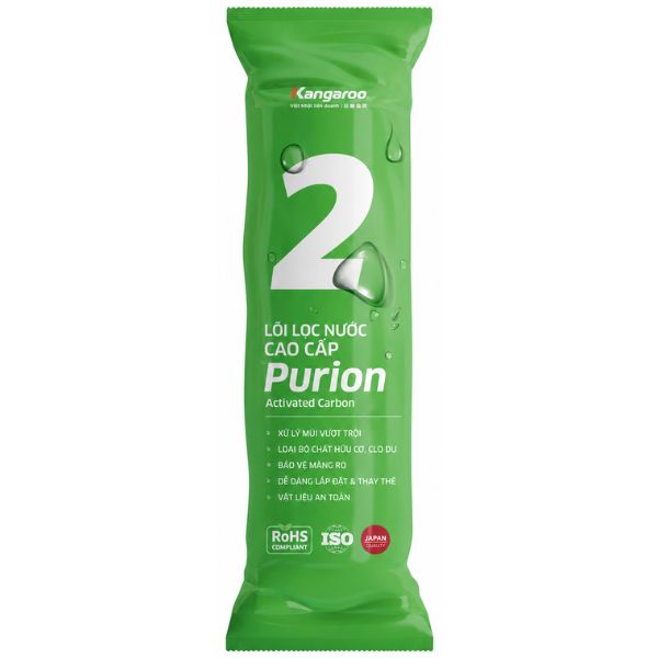 Lõi lọc thô Kangaroo số 2 Purion-Activated Carbon