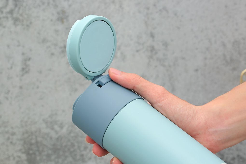 Bình giữ nhiệt inox 490 ml Lock&Lock Hidden Moon LHC3275SBLU Màu Xanh Da Trời