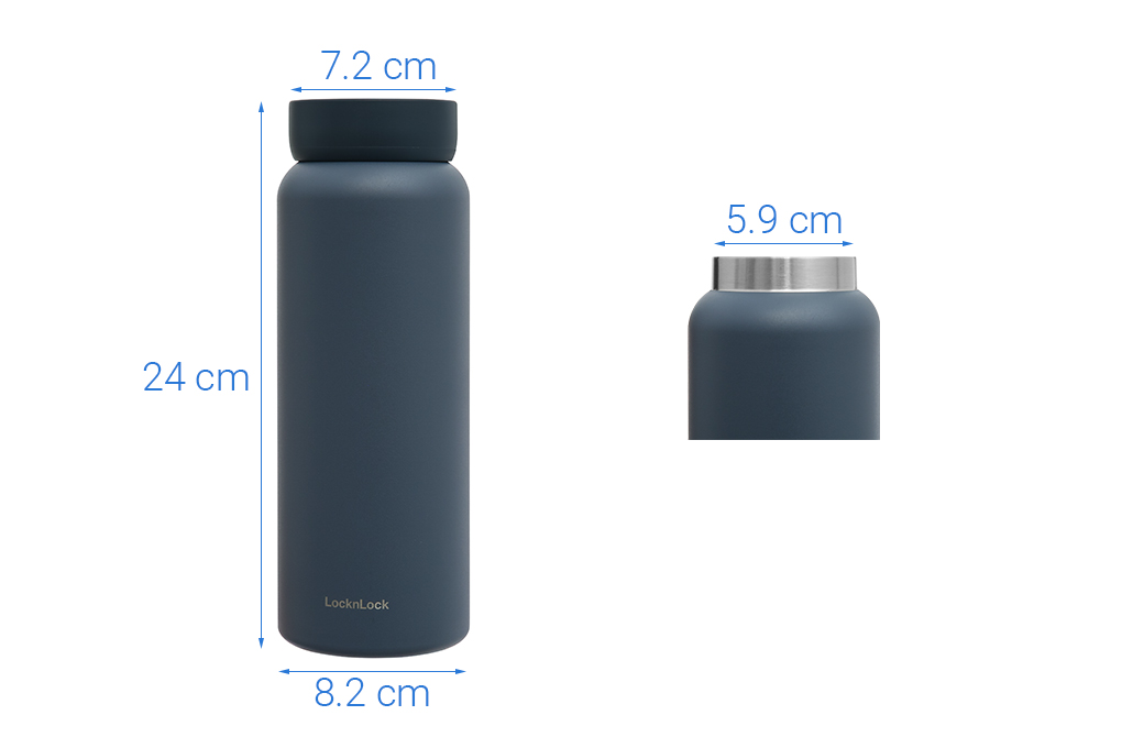Bình giữ nhiệt inox 900 ml Lock&Lock Jumbo Tumbler LHC4300NVY Màu Xanh Navy