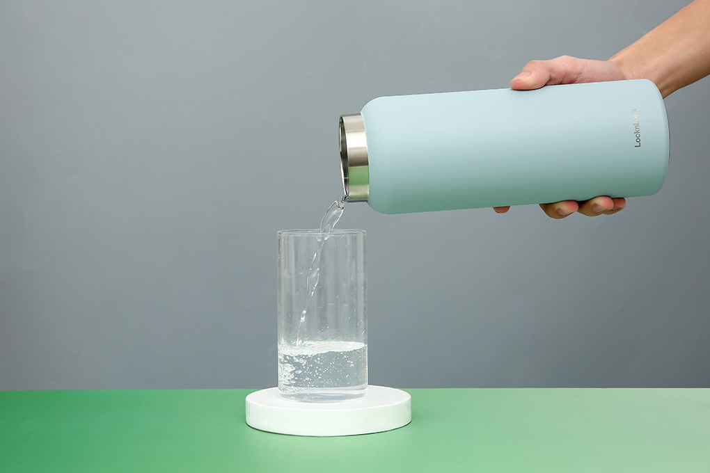 Bình giữ nhiệt inox 900 ml Lock&Lock Jumbo Tumbler LHC4300SBLU Màu Xanh Da Trời