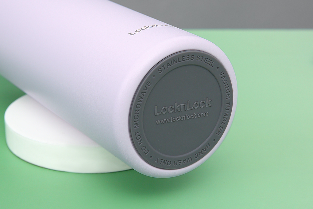 Bình giữ nhiệt inox 800 ml Lock&Lock Sling Ring Tumbler LHC4322LVOL Màu Tím