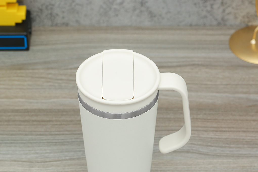 Ly giữ nhiệt inox 600 ml Lock&Lock LHC4330IVY Màu Trắng