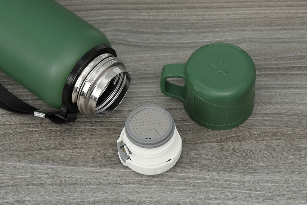 Bình giữ nhiệt Inox 600 ml Delites Z109 Xanh lá Màu Xanh lá