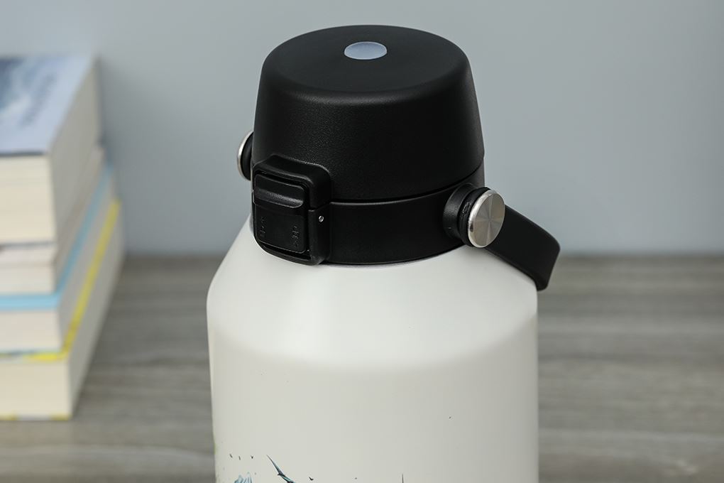 Bình giữ nhiệt Inox 750 ml Delites Y80A Trắng Màu Trắng