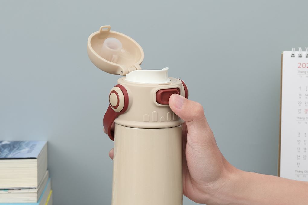 Bình giữ nhiệt Inox 550 ml Delites A209 Nâu - 9