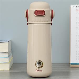 Bình giữ nhiệt nóng lạnh Inox 550 ml Delites