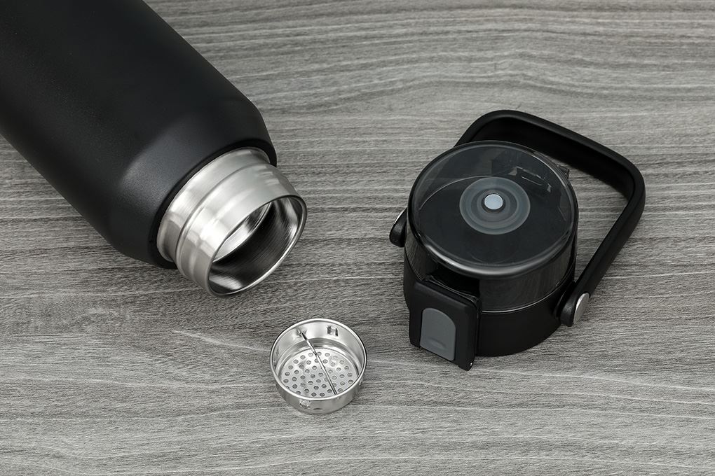 Bình giữ nhiệt Inox 700 ml Delites XB-24130 Đen Màu Đen