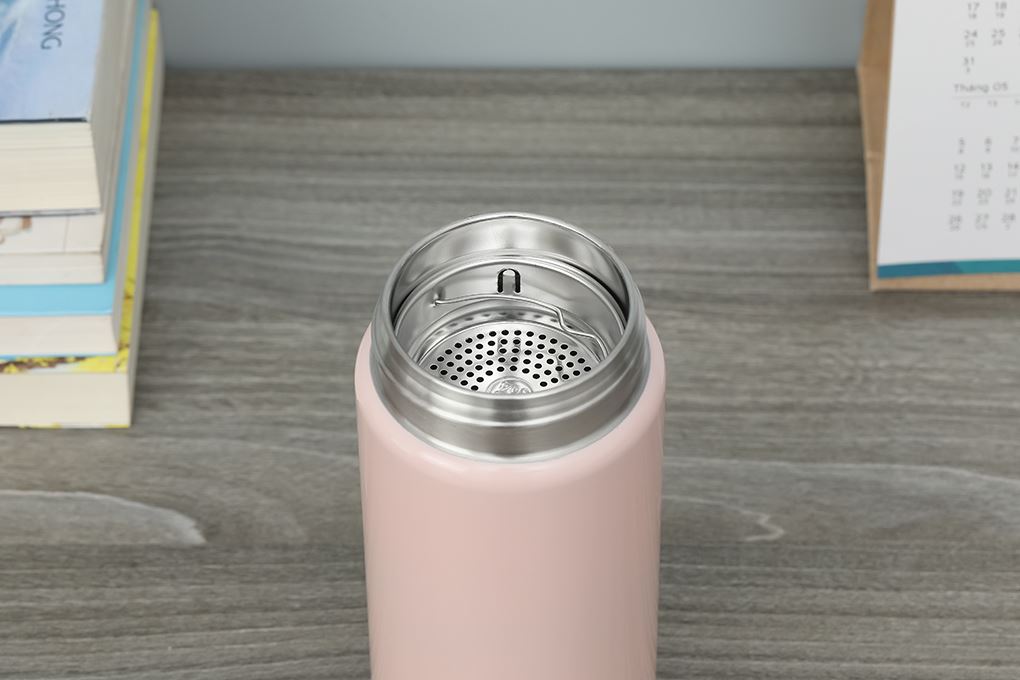 Bình giữ nhiệt Inox 500 ml Delites XB-24124 Hồng Màu Hồng