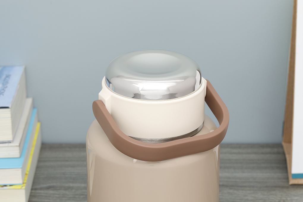 Bình đựng thức ăn giữ nhiệt Inox 800 ml Delites XB-24170 Nâu Màu Nâu