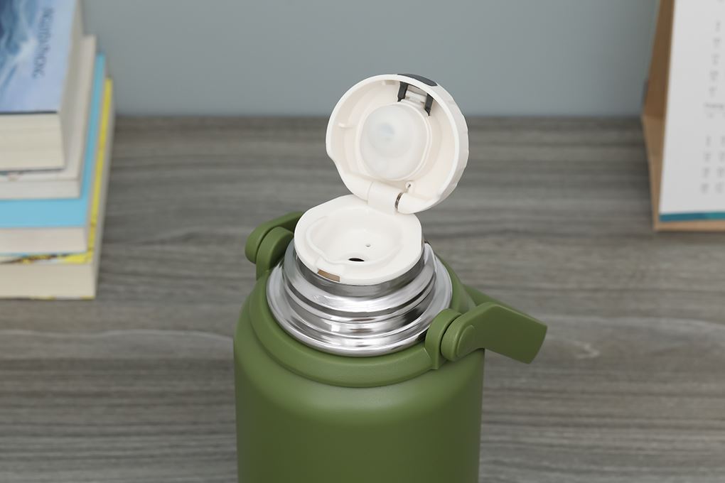 Bình giữ nhiệt Inox 900 ml Delites XB-22132 Xanh lá Màu Xanh lá
