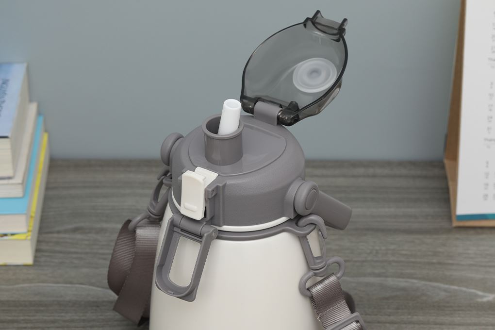 Bình giữ nhiệt Inox 1100 ml Delites DSV-088 Trắng Màu Trắng