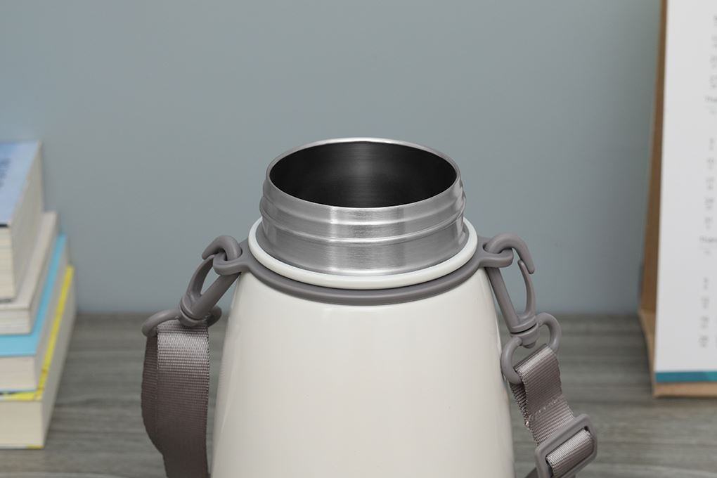 Bình giữ nhiệt Inox 1100 ml Delites DSV-088 Trắng Màu Trắng
