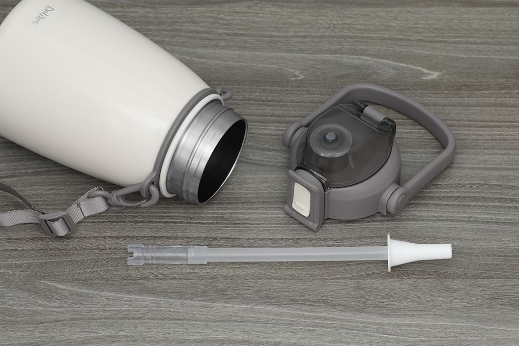 Bình giữ nhiệt Inox 1100 ml Delites DSV-088 Trắng Màu Trắng