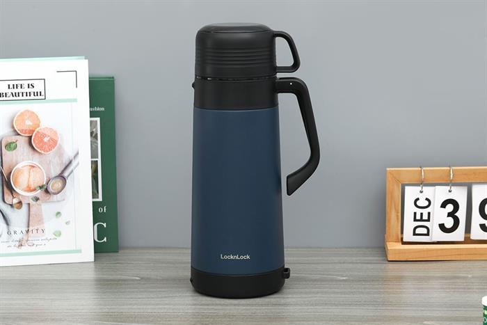 Bình giữ nhiệt inox 1800 ml Lock&Lock Easy Outdoor Vacuum Bottle LHC1485NVY