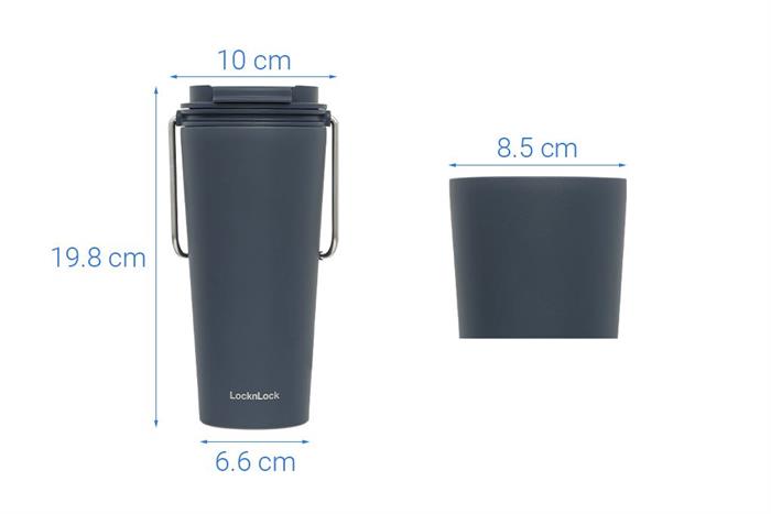Ly giữ nhiệt inox 540 ml Lock&Lock Bucket Tumbler LHC4269NVY Màu Xanh Navy
