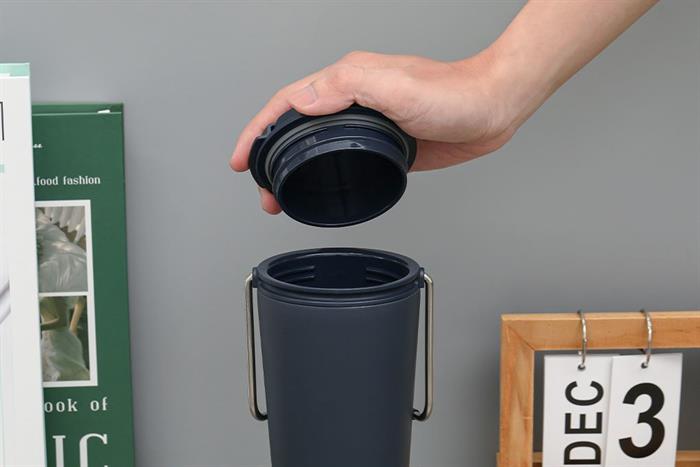 Ly giữ nhiệt inox 540 ml Lock&Lock Bucket Tumbler LHC4269NVY Màu Xanh Navy