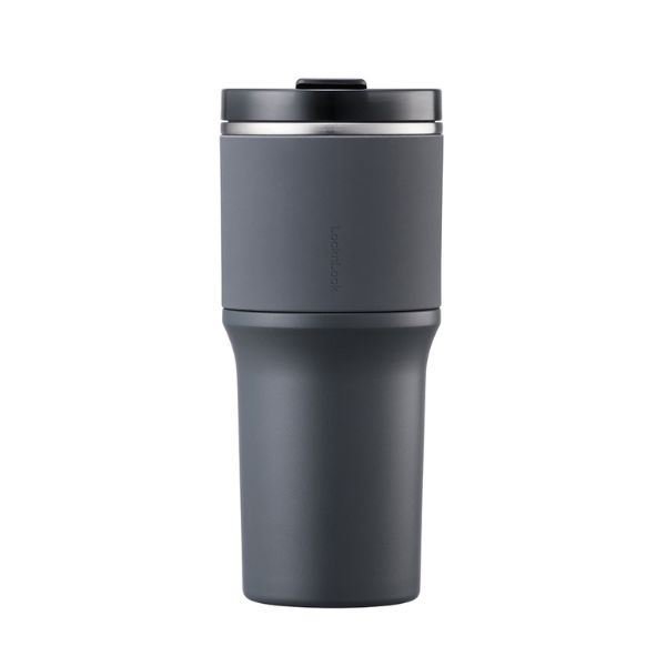 Bình giữ nhiệt inox 650 ml Metro Drive Lock&Lock LHC4277SGRY Màu Xám