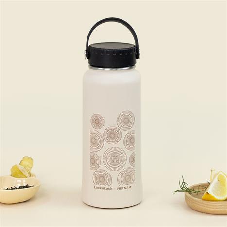 Bình giữ nhiệt inox 897 ml Riga Tumbler Vietnam Edition Lock&Lock LHC4160BEG