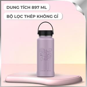 Bình giữ nhiệt inox 897 ml Riga Tumbler Vietnam Edition Lock