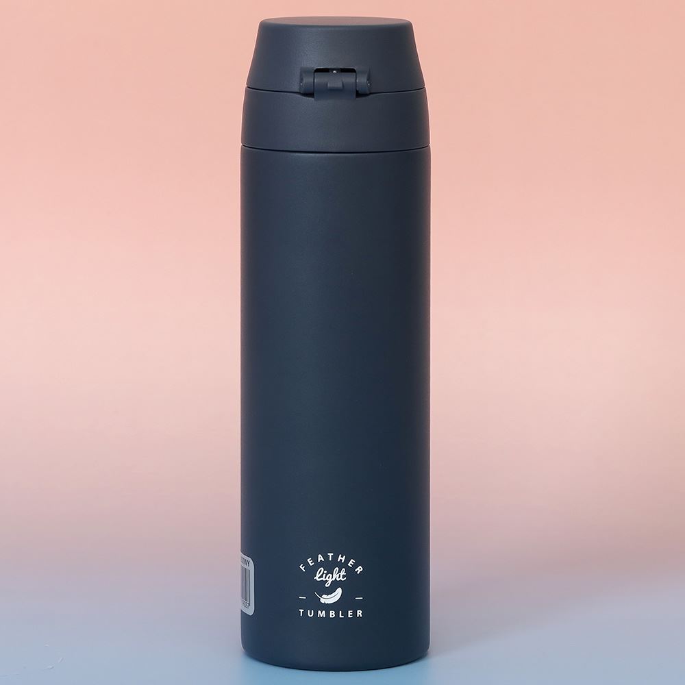 Bình giữ nhiệt inox 500 ml Featherlight One-touch Tumbler Lock&Lock LHC3257NVY Màu Xanh Navy