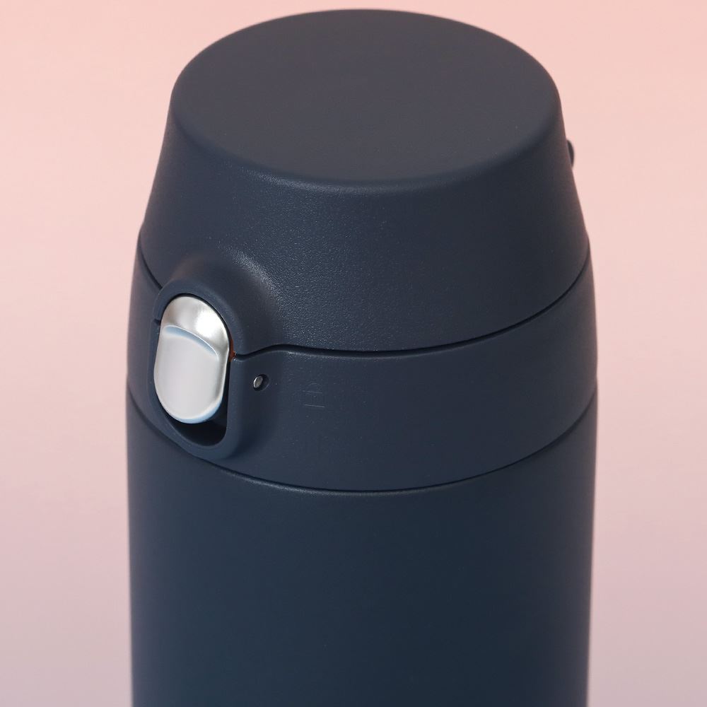 Bình giữ nhiệt inox 500 ml Featherlight One-touch Tumbler Lock&Lock LHC3257NVY Màu Xanh Navy