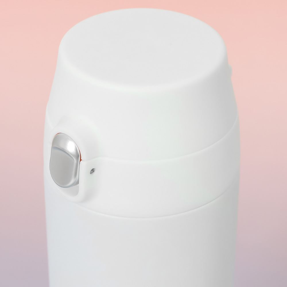 Bình giữ nhiệt inox 500 ml Featherlight One-touch Tumbler Lock&Lock LHC3257WHT Màu Trắng