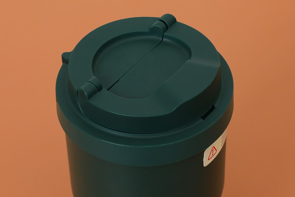 Bình giữ nhiệt inox 460 ml Vacuum Coffee Tumbler Lock&Lock LHC3329DGRN Màu Xanh lá đậm